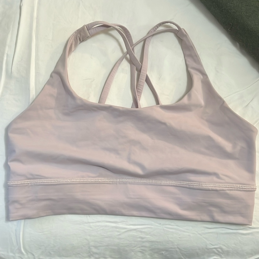 Longline Energy Bra Medium Support in Pink!